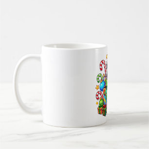 Racoon Christmas Gift Parade Coffee Mug