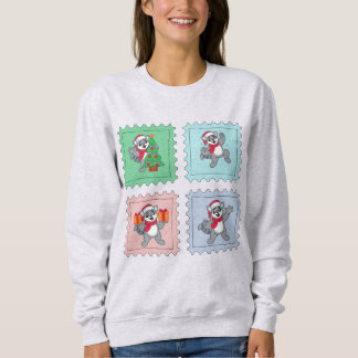 Racoon Christmas Shirt,Racoon Lover Sweatshirt