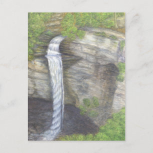 Racoon Creek Falls Waterfall Postcard