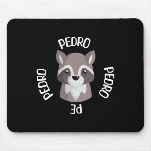 Racoon Dancing Funny Pedro Pedro Pedro Pe Meme So Mouse Pad