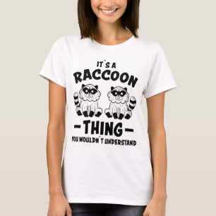 Racoon Design Racoon Panda Raccoons T-Shirt