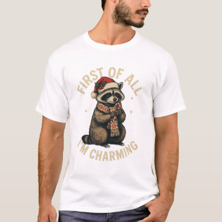 racoon Design T-Shirt