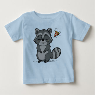 Racoon Dream - Pizza! Baby T-Shirt