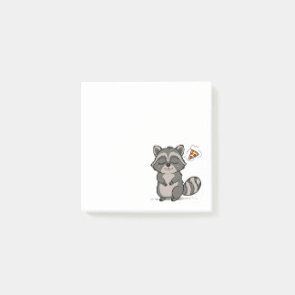 Racoon Dream - Pizza! Post-it Notes