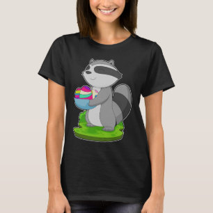Racoon Easter Easter eggs T-Shirt