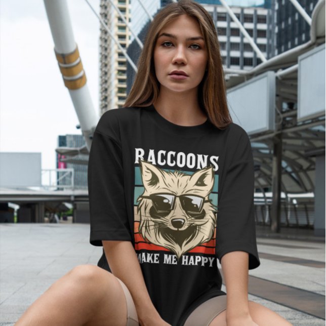 Racoon Eating Ramen  T-Shirt (Creator Uploaded)