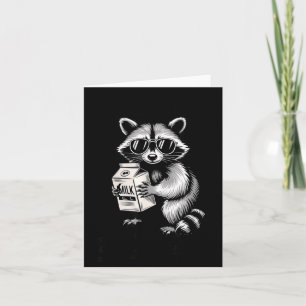 Racoon Feral Like My Blood Sugar Diabetes Awarenes Card