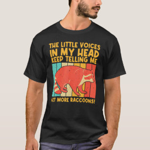 Racoon For Men Women Kids Racoon T-Shirt