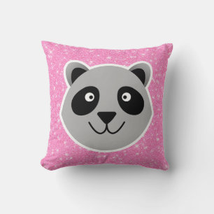 Racoon Glitter Cushion