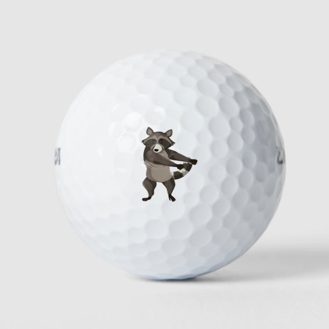 Racoon Golf Balls (Front)