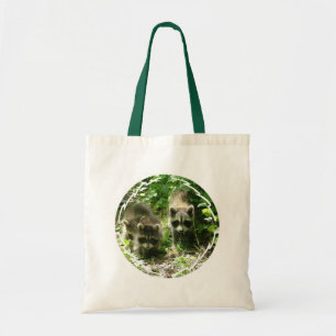 Racoon Habitat Small Canvas Bag