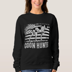 Racoon Hunting Coon Hunting Coonhound Hunter Gift Sweatshirt