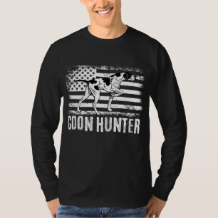 Racoon Hunting Coon Hunting Coonhound Hunter Gift T-Shirt