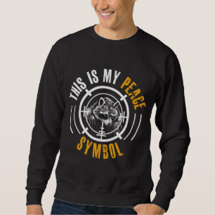 Racoon Hunting Season Symbol Coon Hunter Sweatshirt