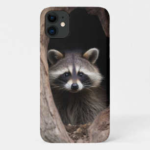 Racoon in Tree Cave Case-Mate iPhone Case
