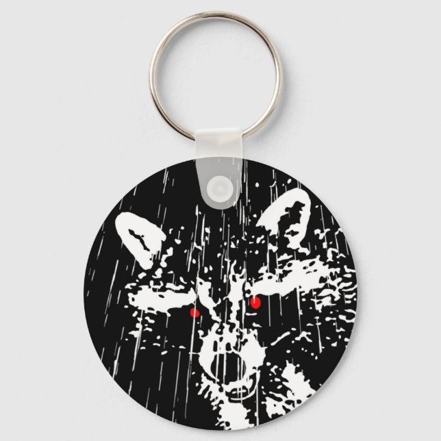 Racoon Key Ring (Front)
