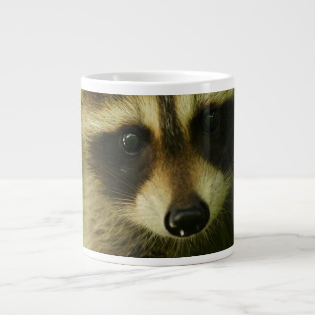 racoon large coffee mug (Front)