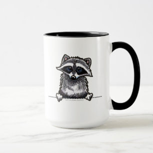 Racoon Line Art Mug
