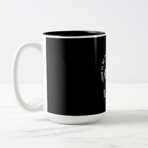Racoon Lover Racoon For Valentines Day Two-Tone Coffee Mug
