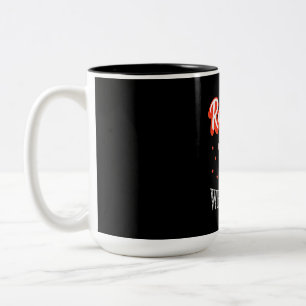Racoon Lover Racoon Whisperer Two-Tone Coffee Mug