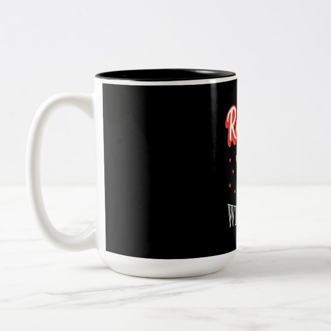 Racoon Lover Racoon Whisperer Two-Tone Coffee Mug (Left)