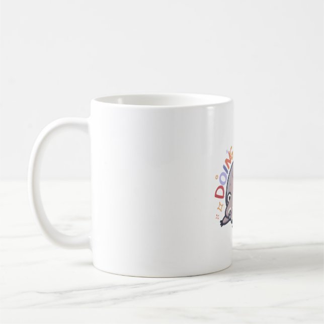 Racoon Magic Coffee Mug (Left)