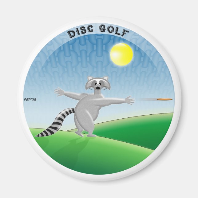 Racoon Magnet (Front)