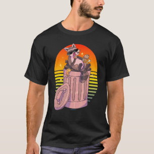 Racoon Meme Street Cat T-Shirt