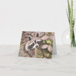Racoon Note card