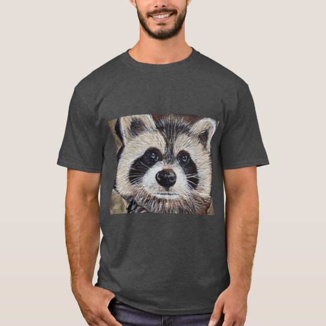 Racoon Painting T-Shirt (Front)