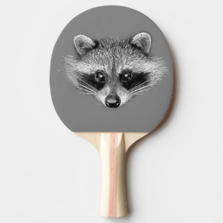 Racoon Ping Pong Paddle