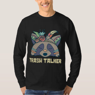 Racoon Pun Trash Talker Boho Funny Coon Lover Gif T-Shirt