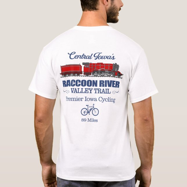 Racoon River Valley Trail (RT2) T-Shirt (Back)