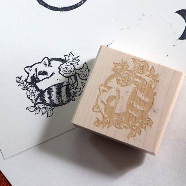 Racoon Rubber Stamp (Creator Uploaded)
