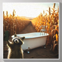 Racoon Selfie 1
