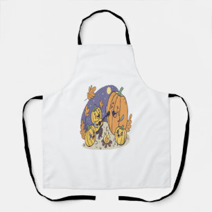 Racoon Shirt Country Pumpkin Apron
