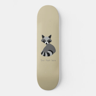 Racoon skateboard