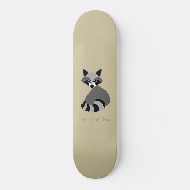 Racoon skateboard (Front)