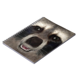 Racoon Spiral Notebook