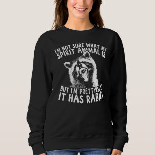 Racoon Spirit Animal Sweatshirt