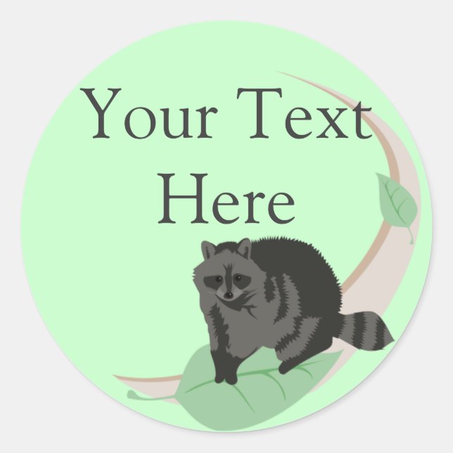 Racoon Stickers (Front)