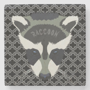 Racoon Stone Coaster