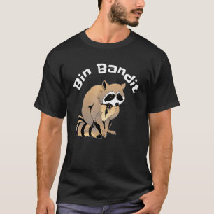 Racoon Trash Panda Bin Bandit Masked Trashcan The T-Shirt