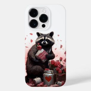 Racoon trash poetry Valentines day Case-Mate iPhone 14 Pro Case