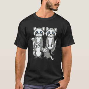 Racoon Whisperer Wildlife Animal Family Mammal T-Shirt