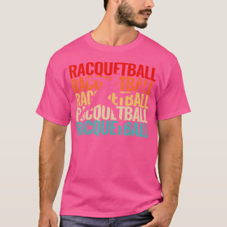 Racquet Sport And Team Sport Boys Racquetball Funn T-Shirt