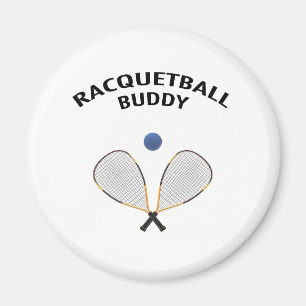 Racquetball Buddy Magnet
