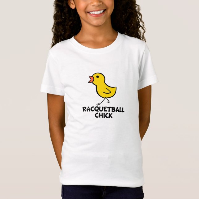 Racquetball Chick T-Shirt (Front)