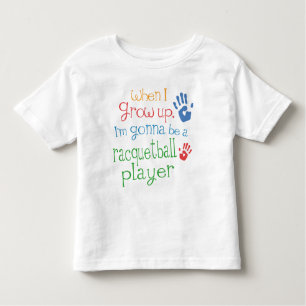 Racquetball Player (Future) Infant Baby T-Shirt