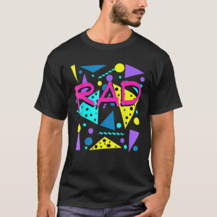 Rad 1980S Vintage Eighties Costume Party T-Shirt